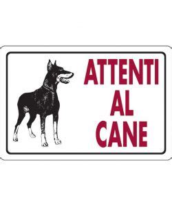 Offerta Cartello Attenti Al Cane 30 X 20 Cm