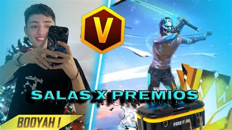 FREE FIRE EN VIVO SALAS X PREMIOS MINI JUEGOS SALAS EN VIVO