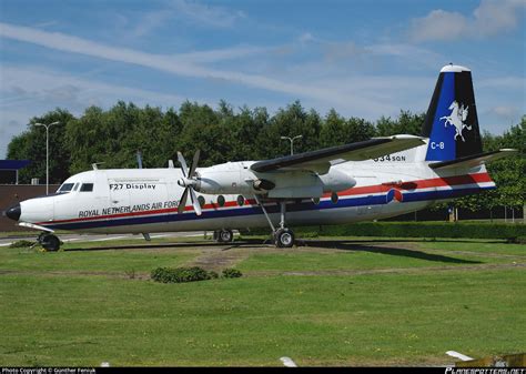 C 8 Royal Netherlands Air Force Fokker F27 300 Friendship Photo By