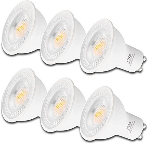 Ftl Gu Led Light Bulbs Dimmable Warm White K Led Downlights W