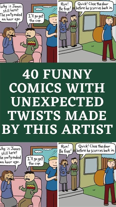 40 Funny Comics With Unexpected Twists Made By This Artist Artofit