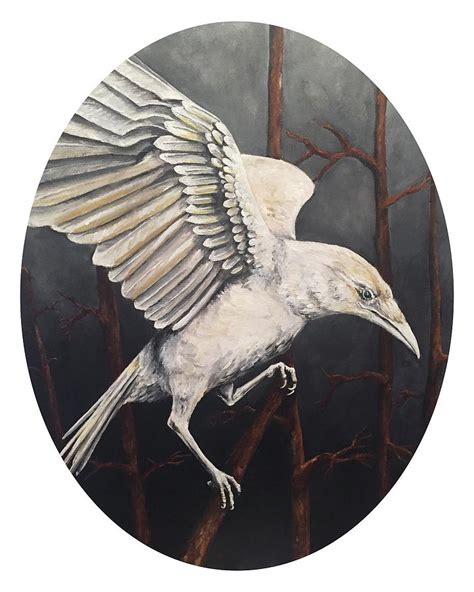 The White Raven Painting by Alyssa Davis - Fine Art America