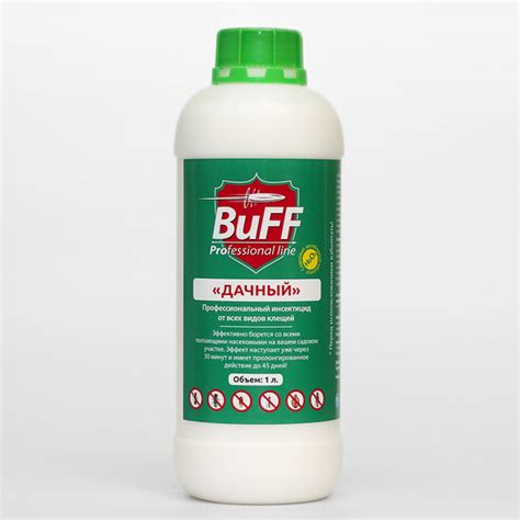 Средство от клещей, муравьев и комаров "Buff Дачный" 1 л - купить с ...