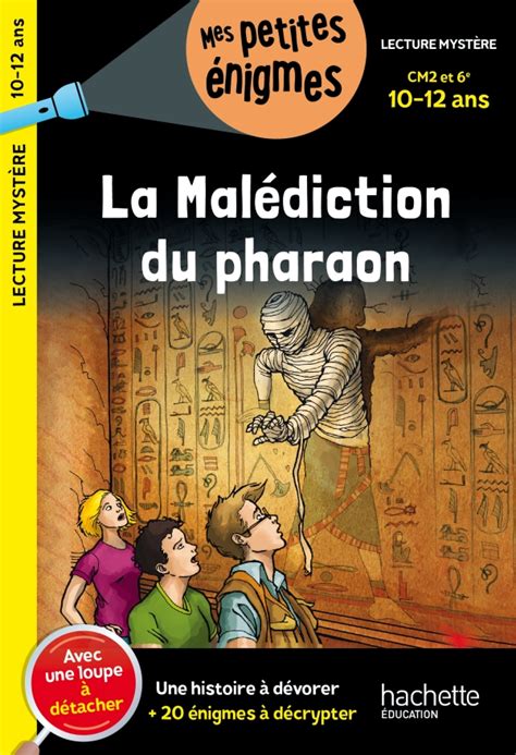 La Malédiction du pharaon CM2 et 6e Cahier de vacances 2024