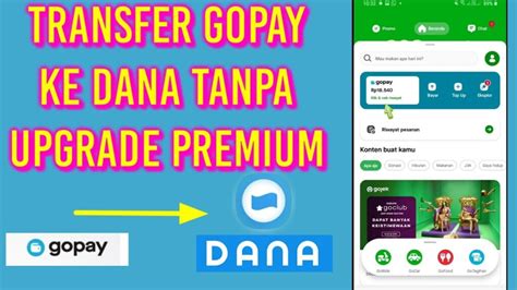 Cara Transfer Gopay Ke Dana Mudah Pasti Berhasil