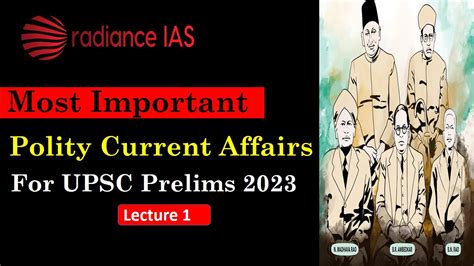 Polity Current Affairs For Upsc Prelims Lecture Youtube