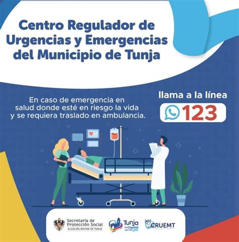 El Centro Regulador De Urgencias Y Emergencias De Tunja Solicita