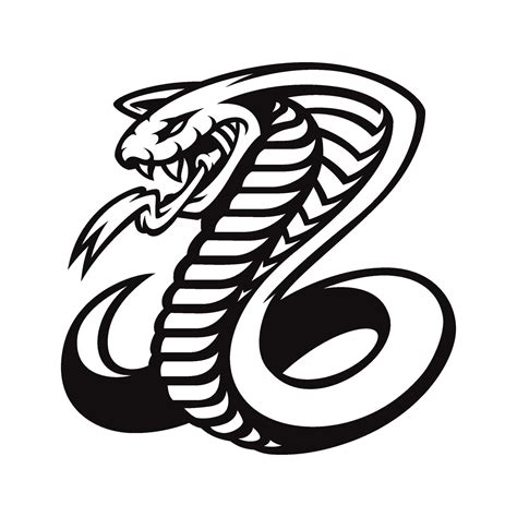 Cobra Vector Logo Cobra Art Cobra Tattoo Snake Drawing