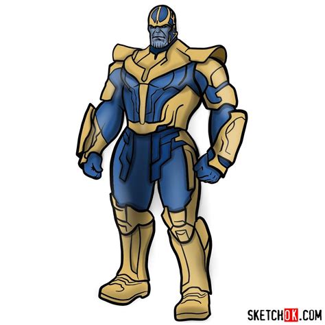 Thanos Anime Drawing - You can also upload and share your favorite ...