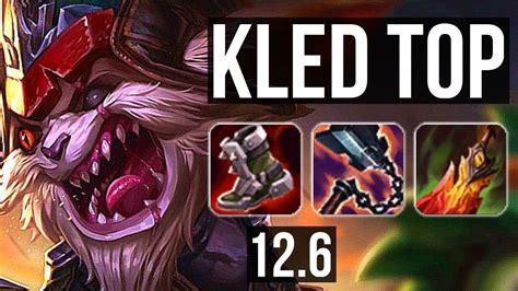 KLED Vs TRUNDLE TOP Rank 3 Kled 9 0 1 7 Solo Kills Legendary