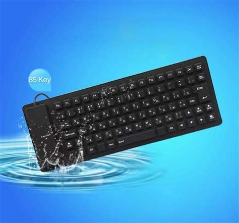 Гибкая клавиатура резиновая USB FLEXIBLE KEYBOARD X3 – для ноутбука и ...