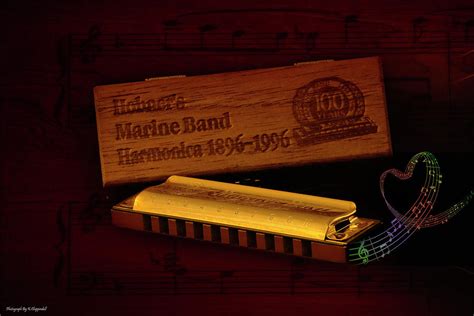 Harmonica 01 Photograph by Kevin Chippindall | Fine Art America