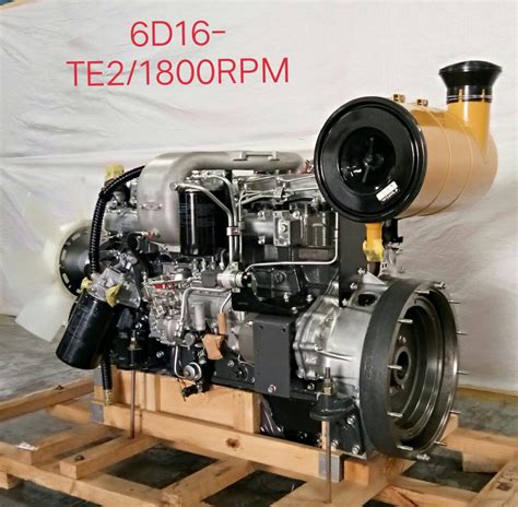 Engine 6d16t 134kw 1800rpm Diesel Mitsubishi Kondisi Baru 100 Pt