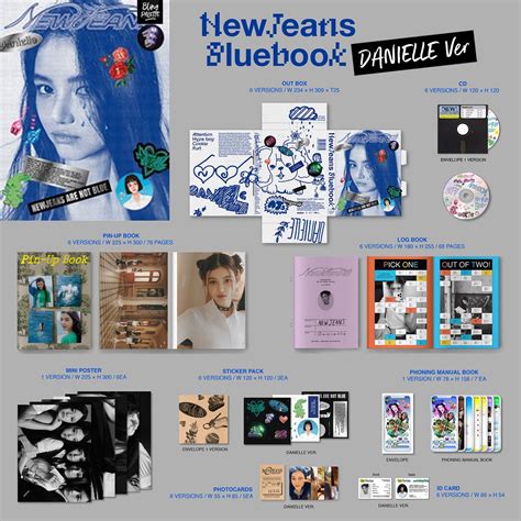 K Pop CD NewJeans 1st EP Album New Jeans Bluebook