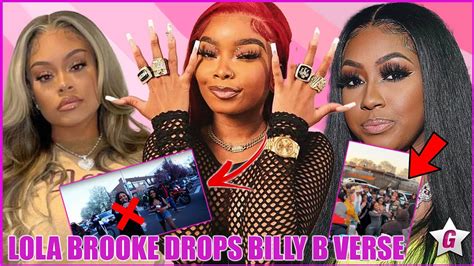 Lola Brooke Kicks Billy B Off Dont Play With It And Replaced With Yung