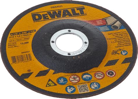 Amazon DeWalt DW8062 4 1 2 X 045 X7 8 Metal Angle Grinder Thin