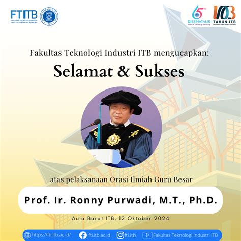 Informasi Dokumentasi Syukuran Wisuda Oktober 2024 FTI ITB Jumat 25