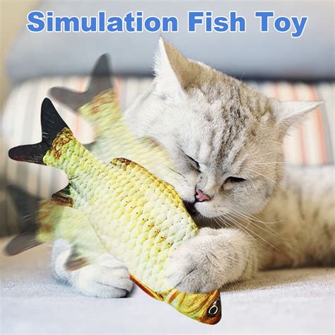 Electric Moving Kicker Simulation Fish Toy Cat Usb Charging Realistic