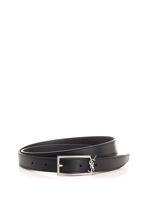 Saint Laurent Cintura Cassandra In Pelle Saint Laurent