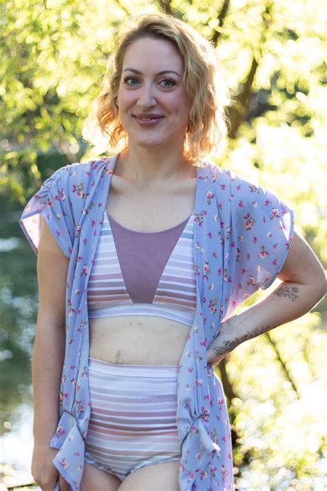 Adult Hibiscus Bikini Tankini Digital Sewing Pattern