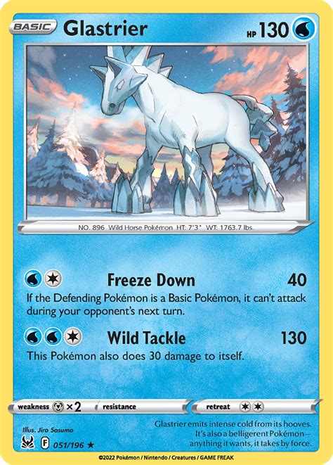 Glastrier Lost Origin Pokémon TCG Guru