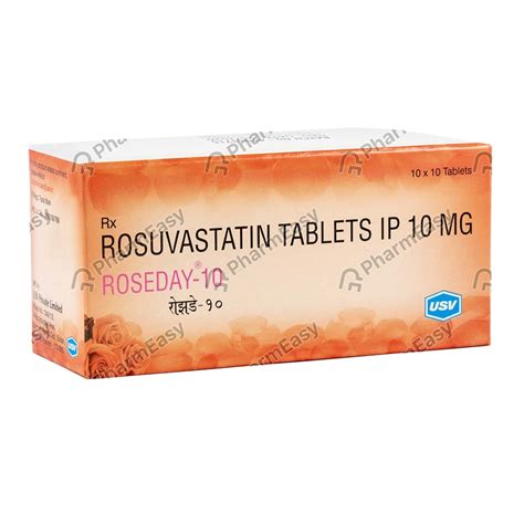 Roseday 10 Mg Tablet 10 Uses Side Effects Price And Dosage Pharmeasy