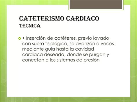 Cateterismo Cardiaco Ppt