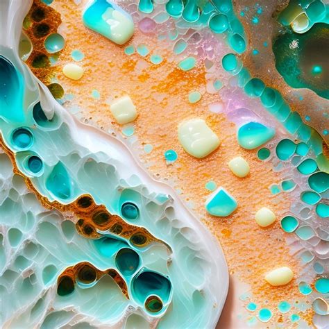 Premium Ai Image Epoxy Resin Background