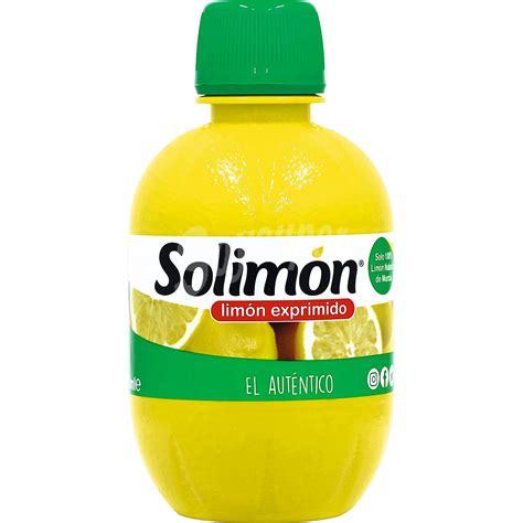 Solimon Solimon Aderezo De Limón Exprimido 100 Solimon 280 Ml