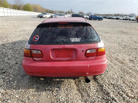 1992 Honda Civic Vx Photos Ar Fayetteville Repairable Salvage Car Auction On Wed May 17