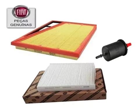 Kit De Filtros Originais Fiat Argo E Cronos 1 3 Todos Anos