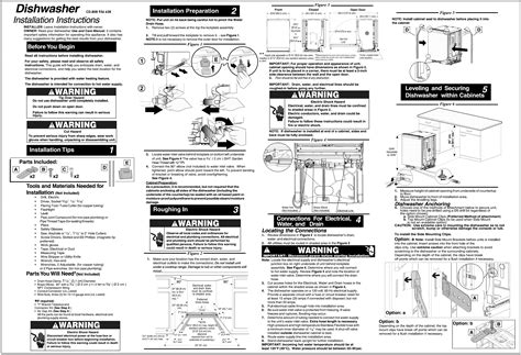 Electrolux dishwasher installation guide - realtorgagas