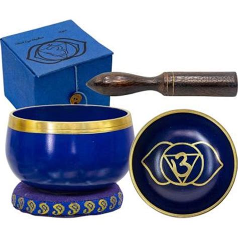 Chakra Mini Singing Bowl Third Eye The Zen Shop