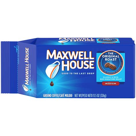 Maxwell House Original Roast Ground Coffee 115 Oz Pack