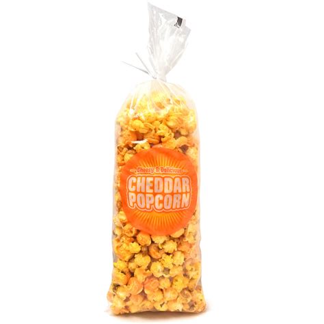 Cheddar Corn Poly Bag Gourmet Popcorn Poly Bags Gold Medal Products Co