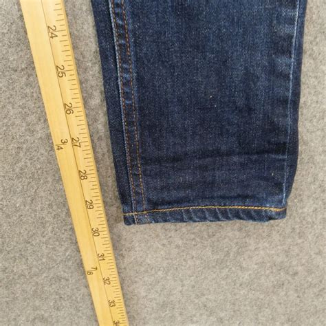 Naked Famous Jeans Womens Blue High Skinny Stretch Selvedge Mid