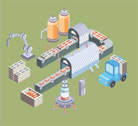 L Nea De Producci N Automatizada Piso De F Brica Con Transportador Y