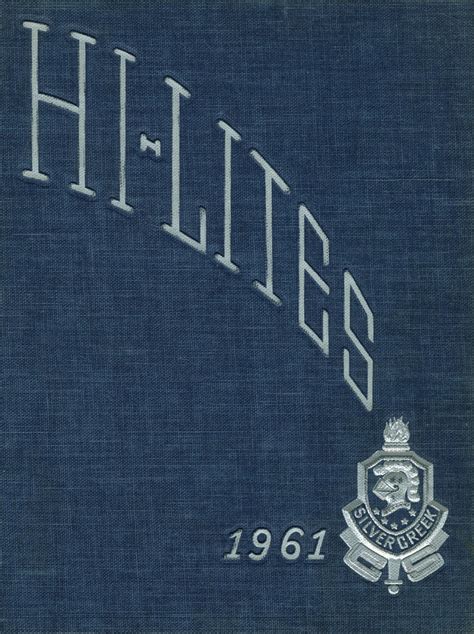 1961 Yearbook From Silver Creek Central School From Silver Creek New