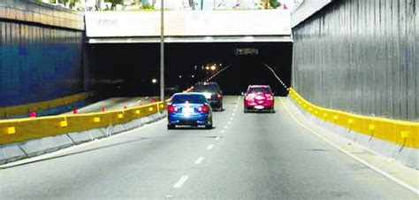 Obras Públicas informa cierre de túneles elevados puentes y pasos a