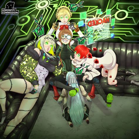 Rule 34 5girls Aegis Persona Aigis Persona Android Artificial Intelligence Atlus Black