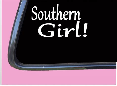 Southern Girl Tp180 Vinyl 8 Decal Sticker Southern Girl Etsy