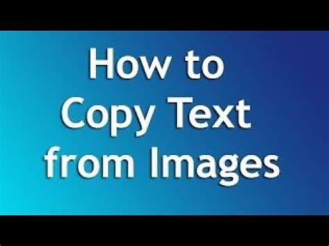 How To Copy Text On Screen Assan Method Copy Text Any On Screen