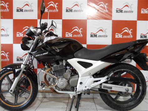 Honda Cbx 250 Twister 2007 Preta Km Motos Sua Loja De Motos Seminovas