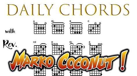 Each And Every Major Open Position Daily Chords For Guitar With Rev