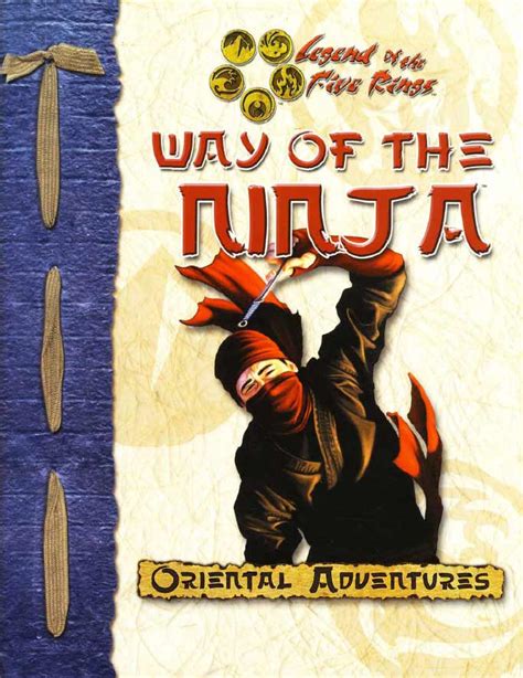 Way Of The Ninja L5r Wiki The Legend Of The Five Rings Wiki Clans Dragon Scorpion And More