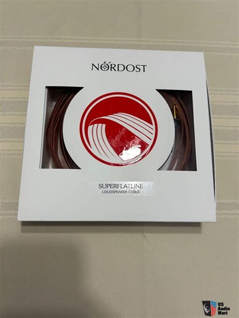 Nordost Superflatline Speaker Cable Ft For Sale Us Audio Mart