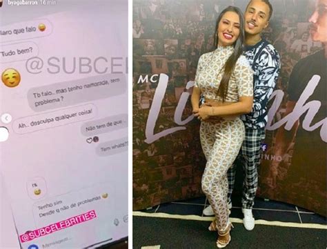 Noiva De Mc Livinho Se Passar Por Ele No Instagram E Exp E Modelo