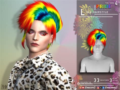 The Sims Resource Lola Hairstyle