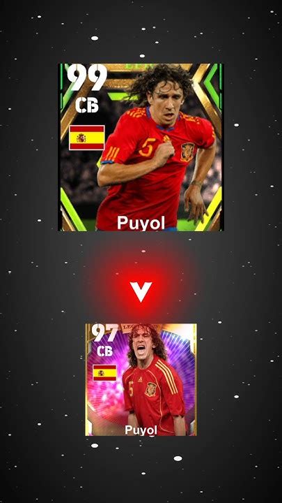 Top 6 Highest Rated Puyol Cards In Efootball💥💫efootball2024 Efootball