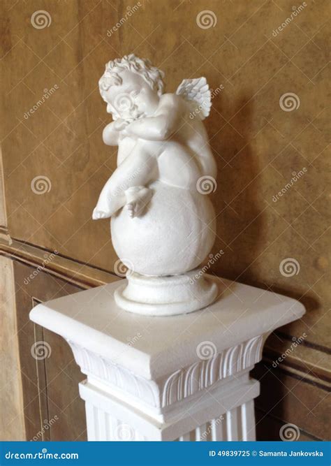 Sculpture Stock Image Image Of Baby Angel Estate Royal 49839725